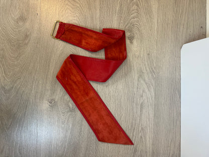 OTHERS. Red leather belt. YOUR