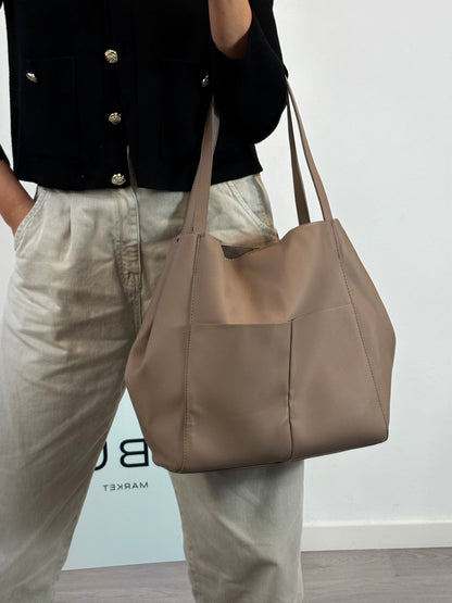 IMAN. White ribbed top Tm