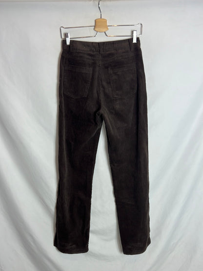 TINTORETTO. Pantalón pana marrón  T.34