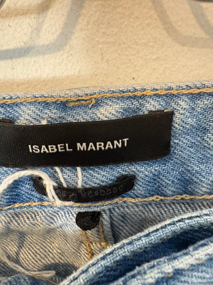 ISABEL MARANT. Denim recto costura