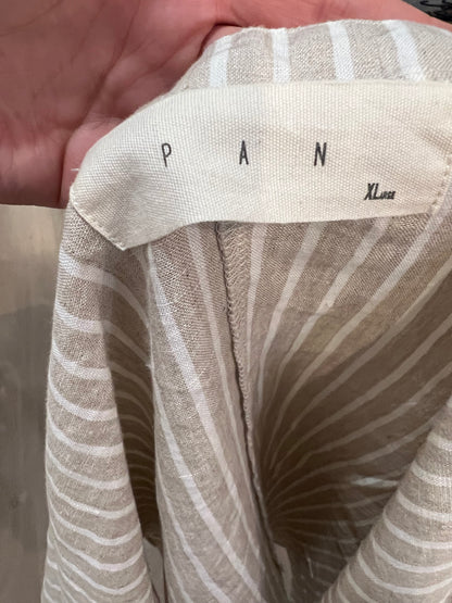 PAN. Blusa rayas lino T.L/XL