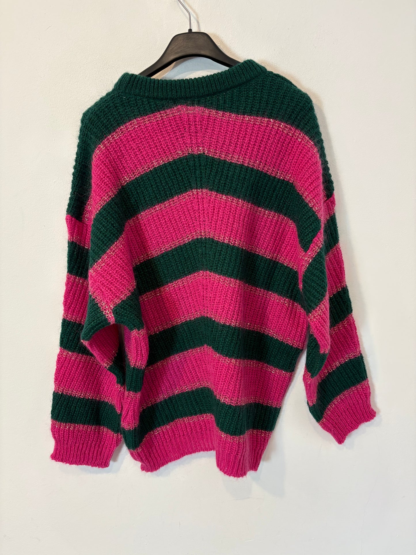 TRIANA by C. Jersey rayas hilos dorados