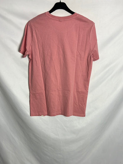 WITUKA. Camiseta algodón rosa dibujo. T M