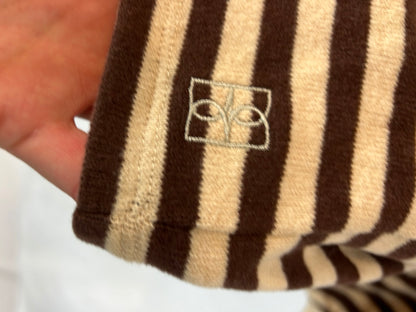 BELLEROSE. Striped sweater with sleeve detail. Size 0 (S)