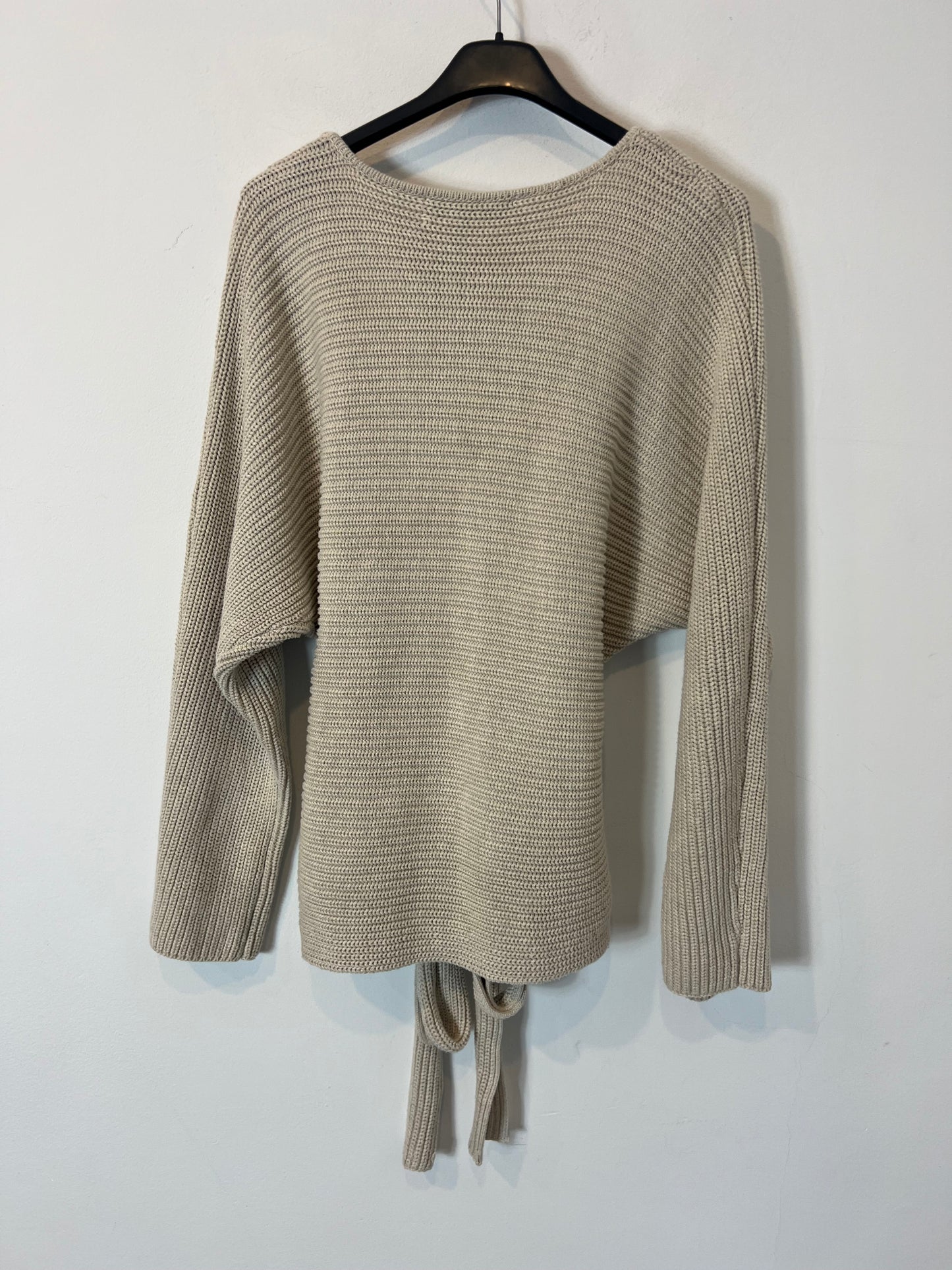 ZARA. Jersey beige lazada. T S