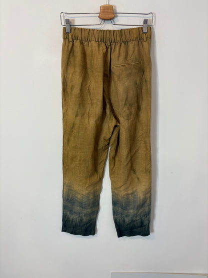 ZARA. Conjunto tie die lino