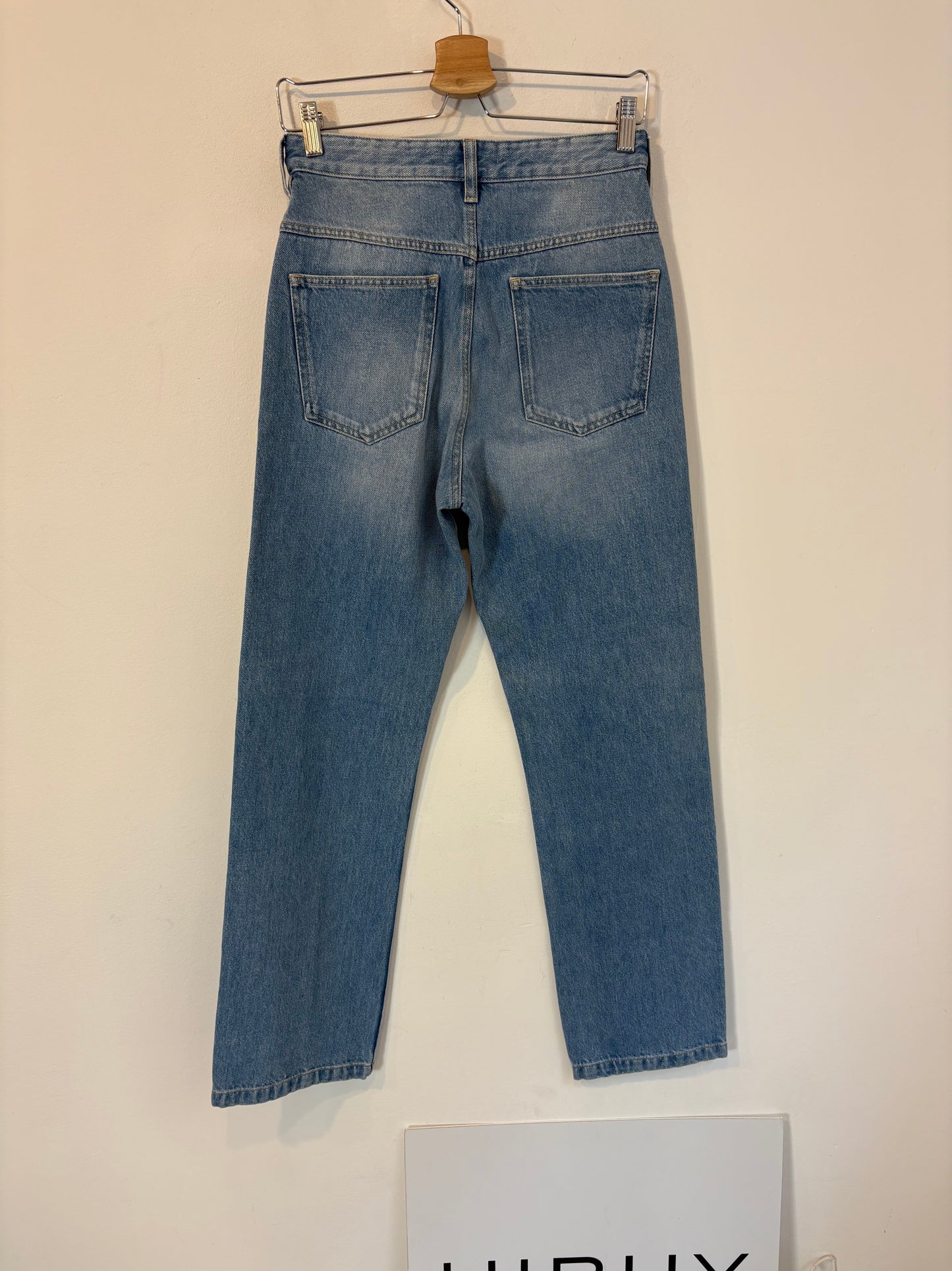 ISABEL MARANT. Denim recto costura