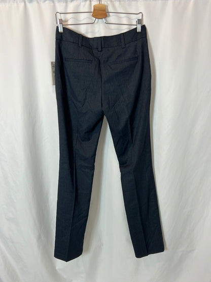ZARA. Pantalón azul ancho T.40