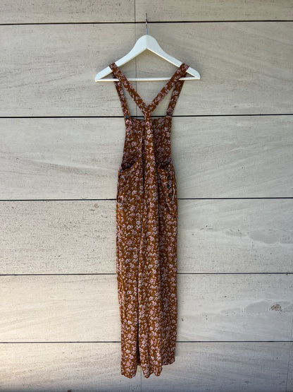 LOUISE MISHA. Peto fluido camel flores. T 36