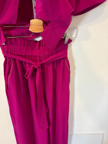 CLAUDIE PIERLOT. Conjunto buganvilla seda