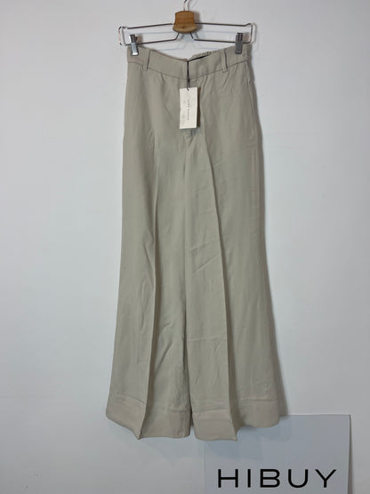 ZARA. Wide-leg pleated trousers Ts