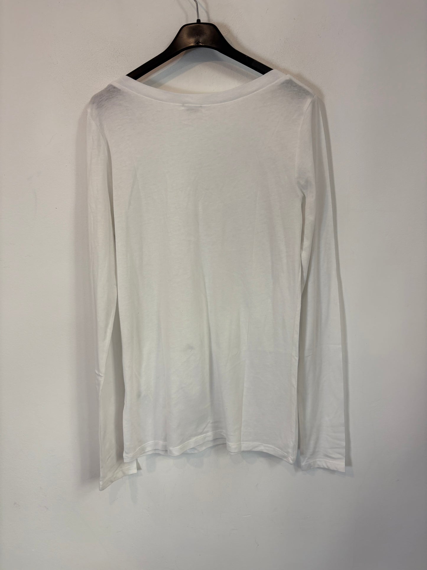 AMERICAN VINTAGE. Camiseta manga larga blanca