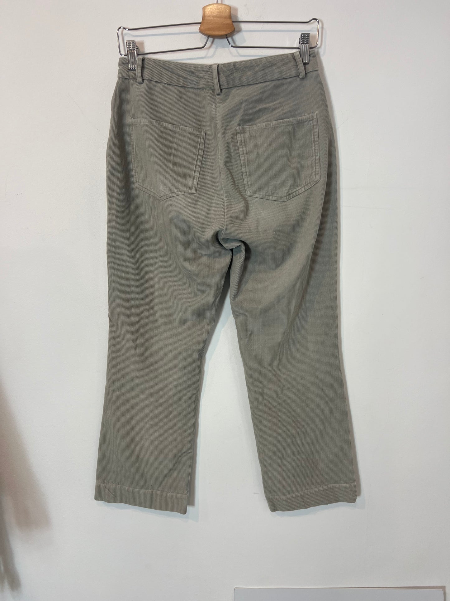 PETITE MENDIGOTE. Pantalón gris micropana. T 36