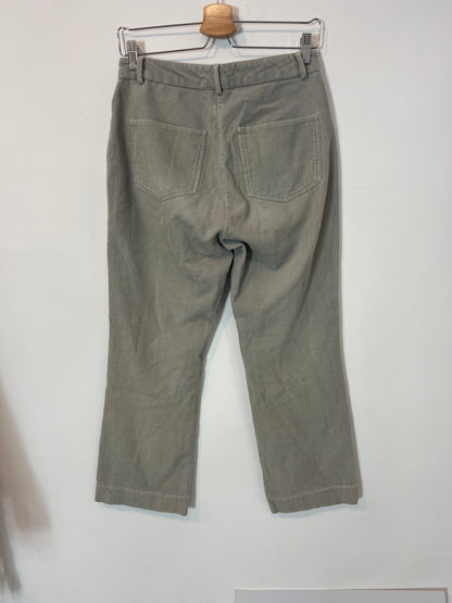 PETITE MENDIGOTE. Pantalón gris micropana. T 36