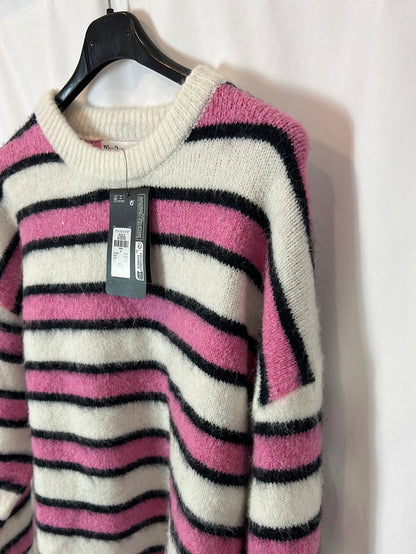 PRIMARK X RITA ORA. jersey de rayas T.38/40