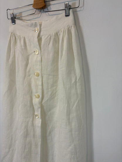 OTRAS. Falda larga lino