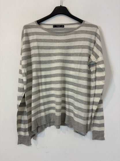 MANGO. Jersey fino rayas