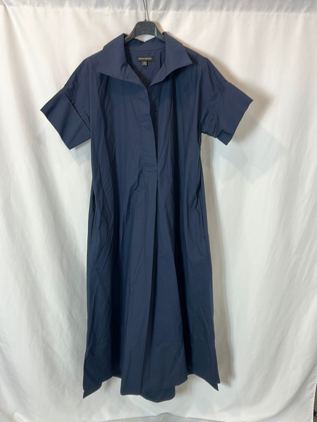 BANANA REPUBLIC. Long blue dress. XS/S