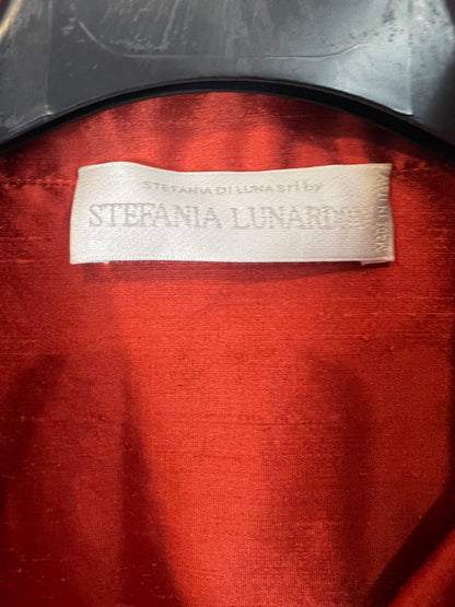 STEFANIA LUNARDON. Blusa seda detalle puños. T 44(M/L)