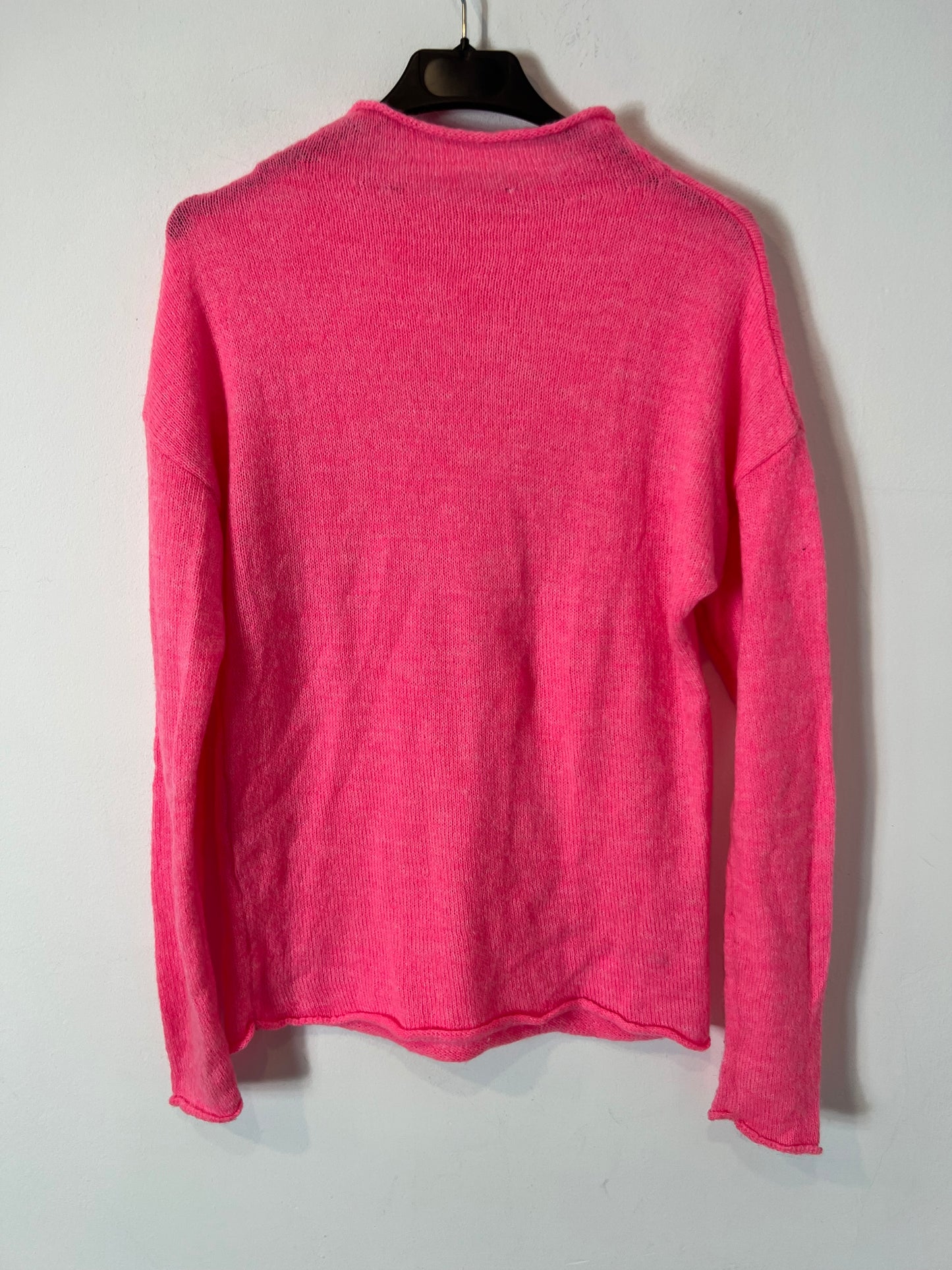 OTRAS. Jersey fucsia jaspeado. T S