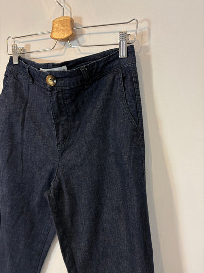 ZARA. Denim ligero pinzas