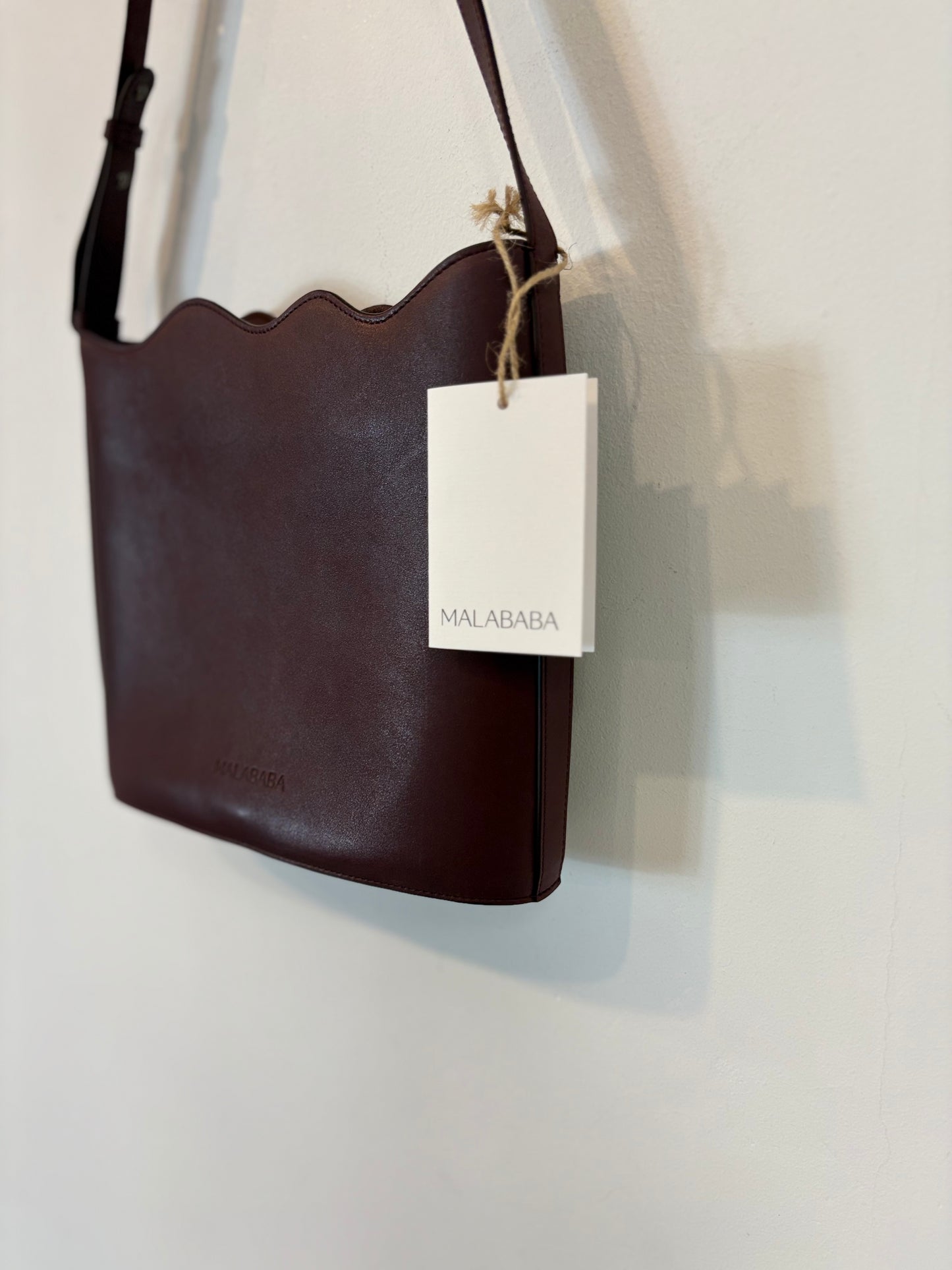 MALABABA. Bolso LA MAR burdeos