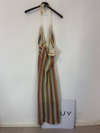 LILY ROSE. Vestido largo colores. T M/L