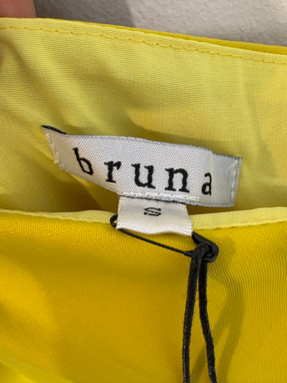 BRUNA. Vestido midi pistacho