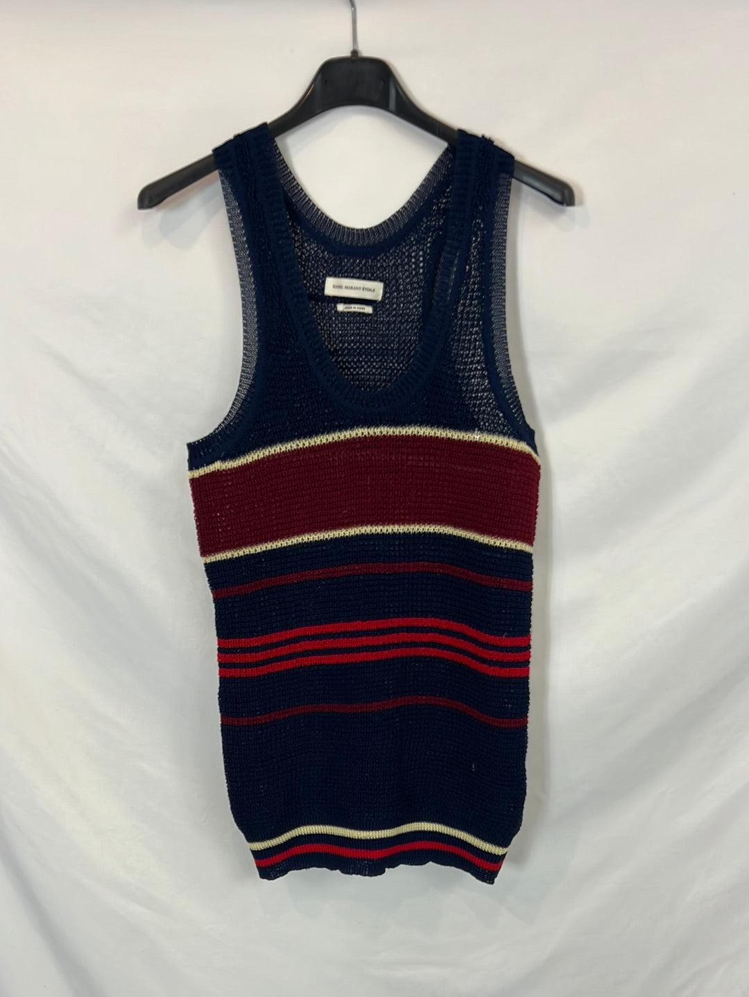 ISABEL MARANT ETOILE. Striped knit top, size 38