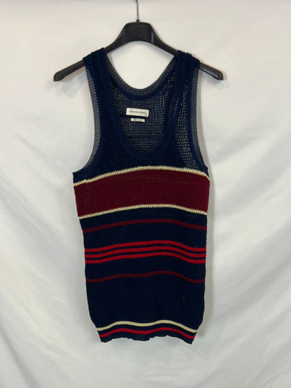 ISABEL MARANT ETOILE. Striped knit top, size 38