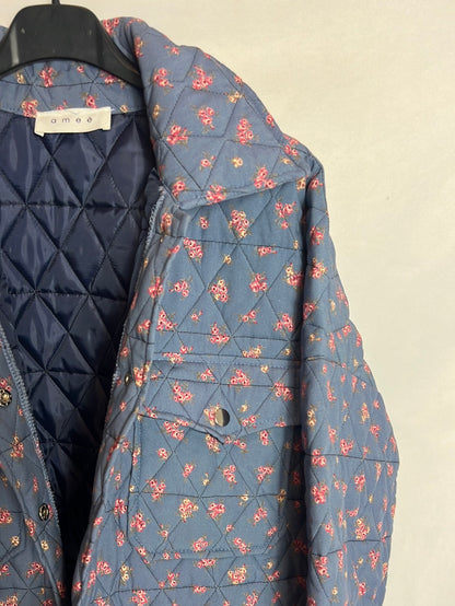 AMEÉ. Chaqueta acolchada flores. T M