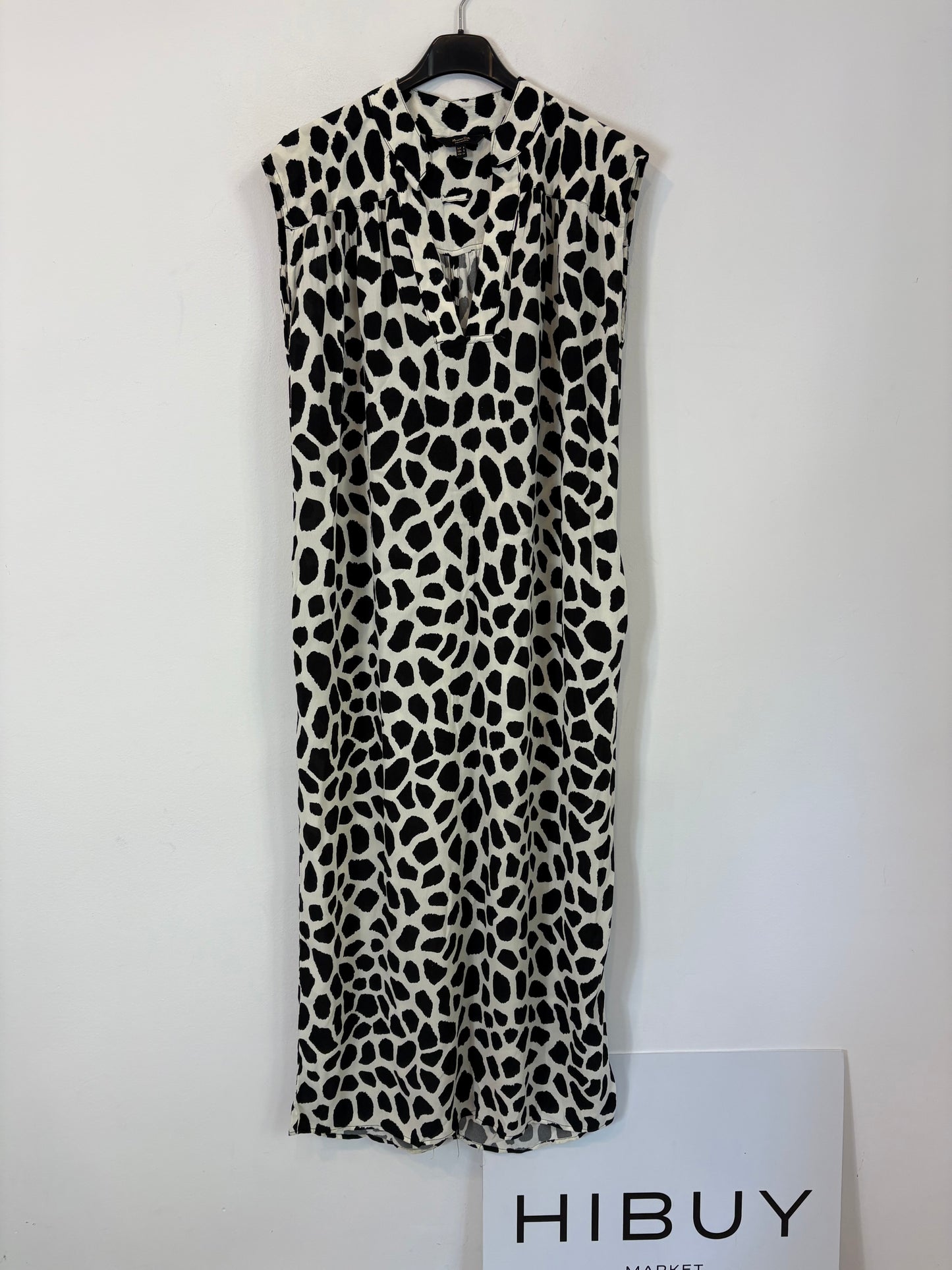 MASSIMO DUTTI. Midi dress with pockets. TS