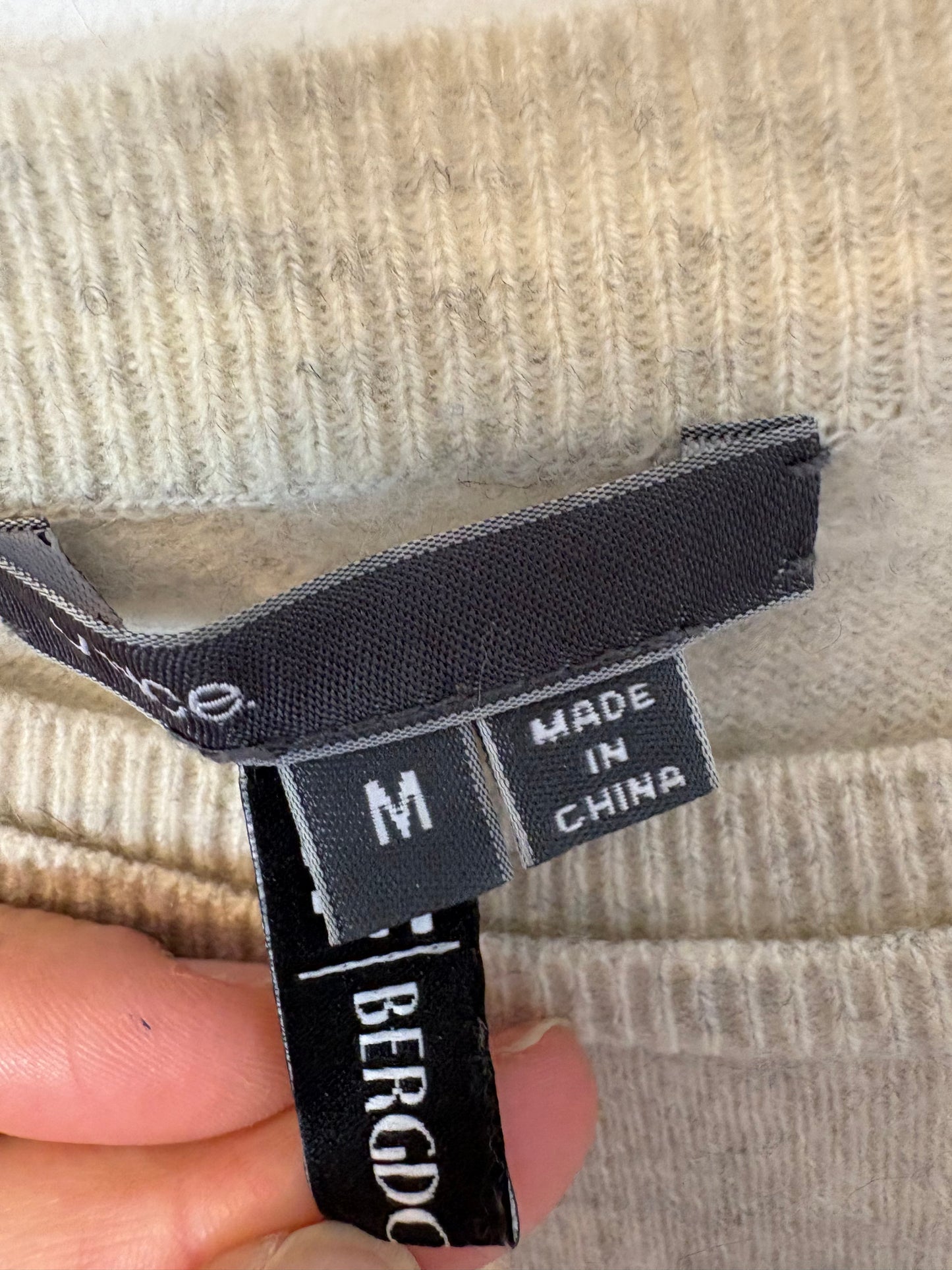 VINCE. Jersey cashemre jaspeado