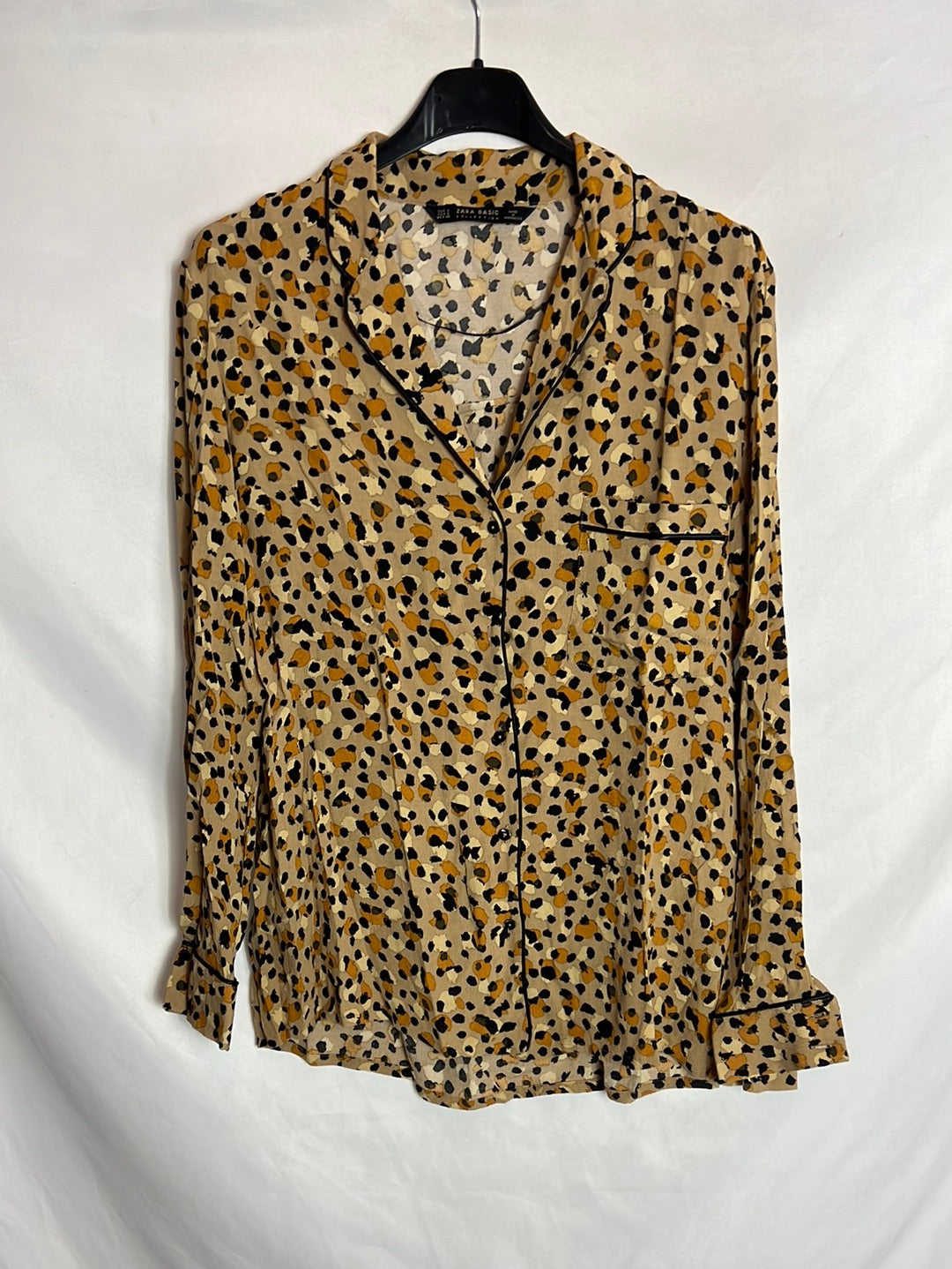 ZARA. Ts print blouse