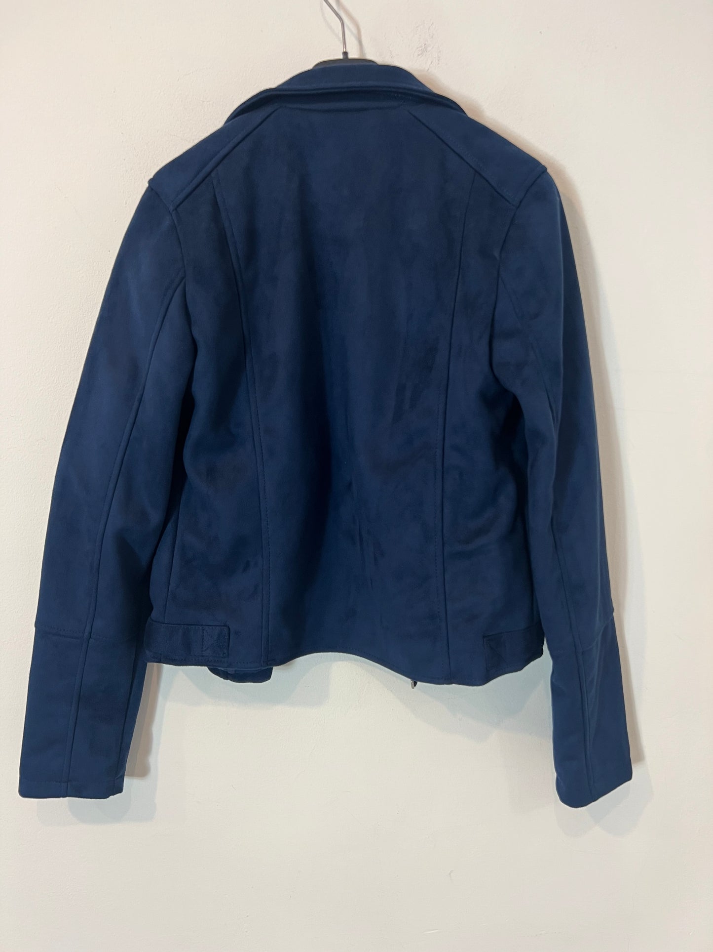 PRIMARK. Chaqueta azul efecto piel. T 14- 15 años (XS)