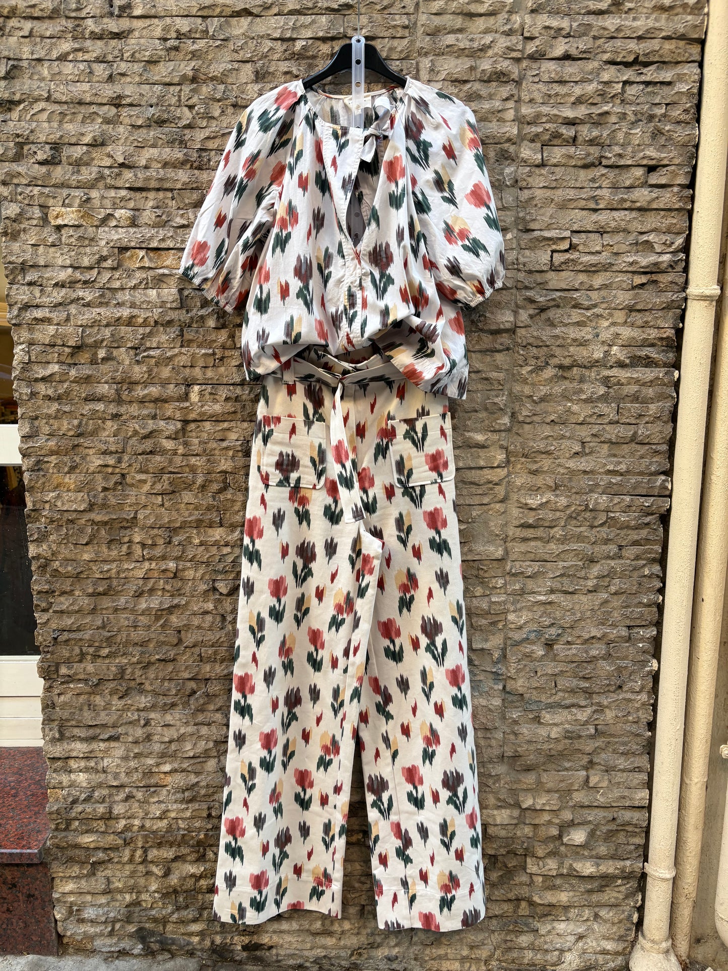 SEZANÈ. Pantalón denim "marty" T.36