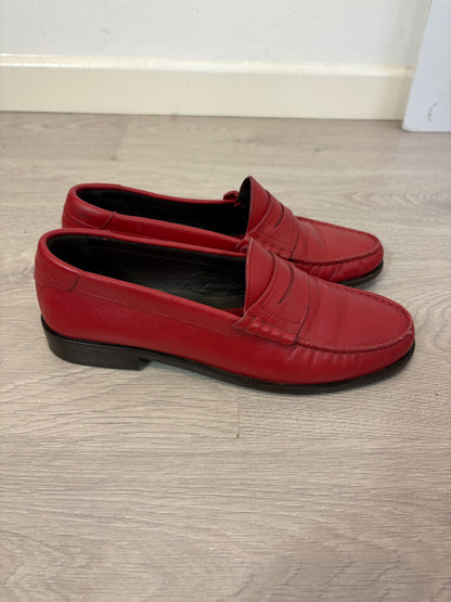 MASSIMO DUTTI. Mocasines rojos