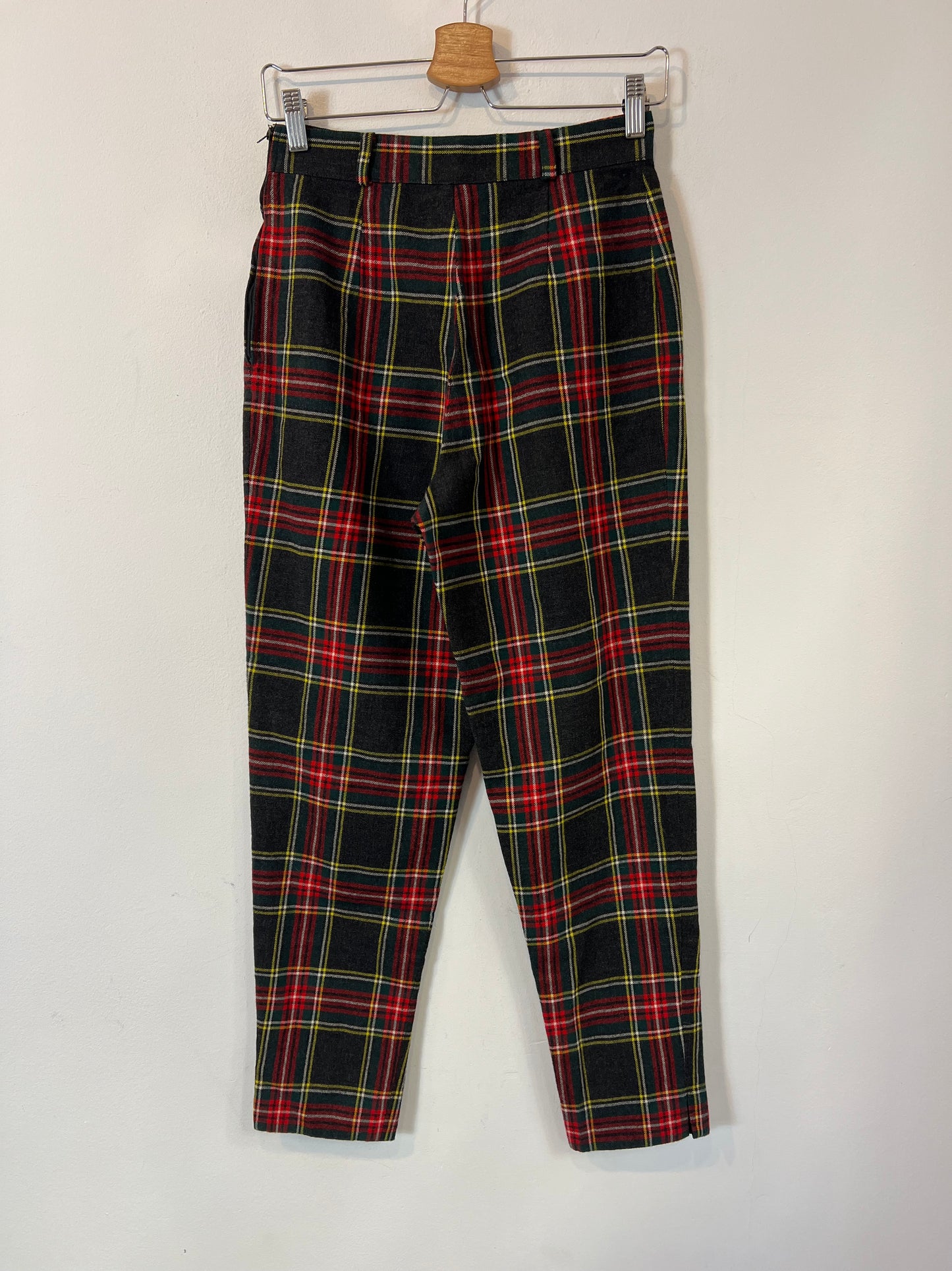 OTRAS. Pantalón cuadros lana