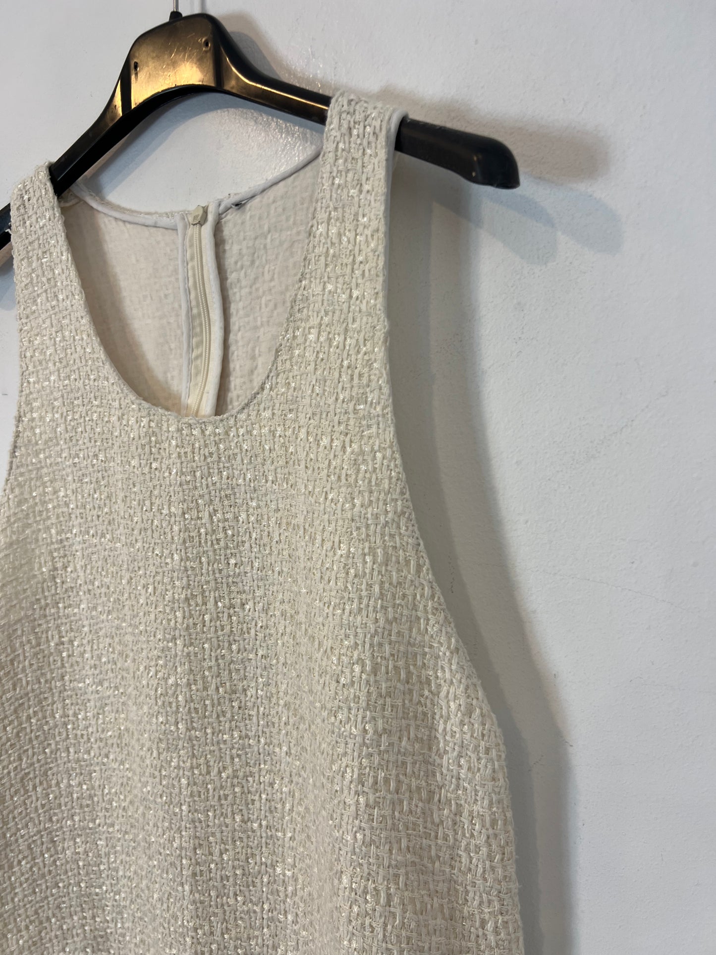 ZARA. Top tweed flecos. T s