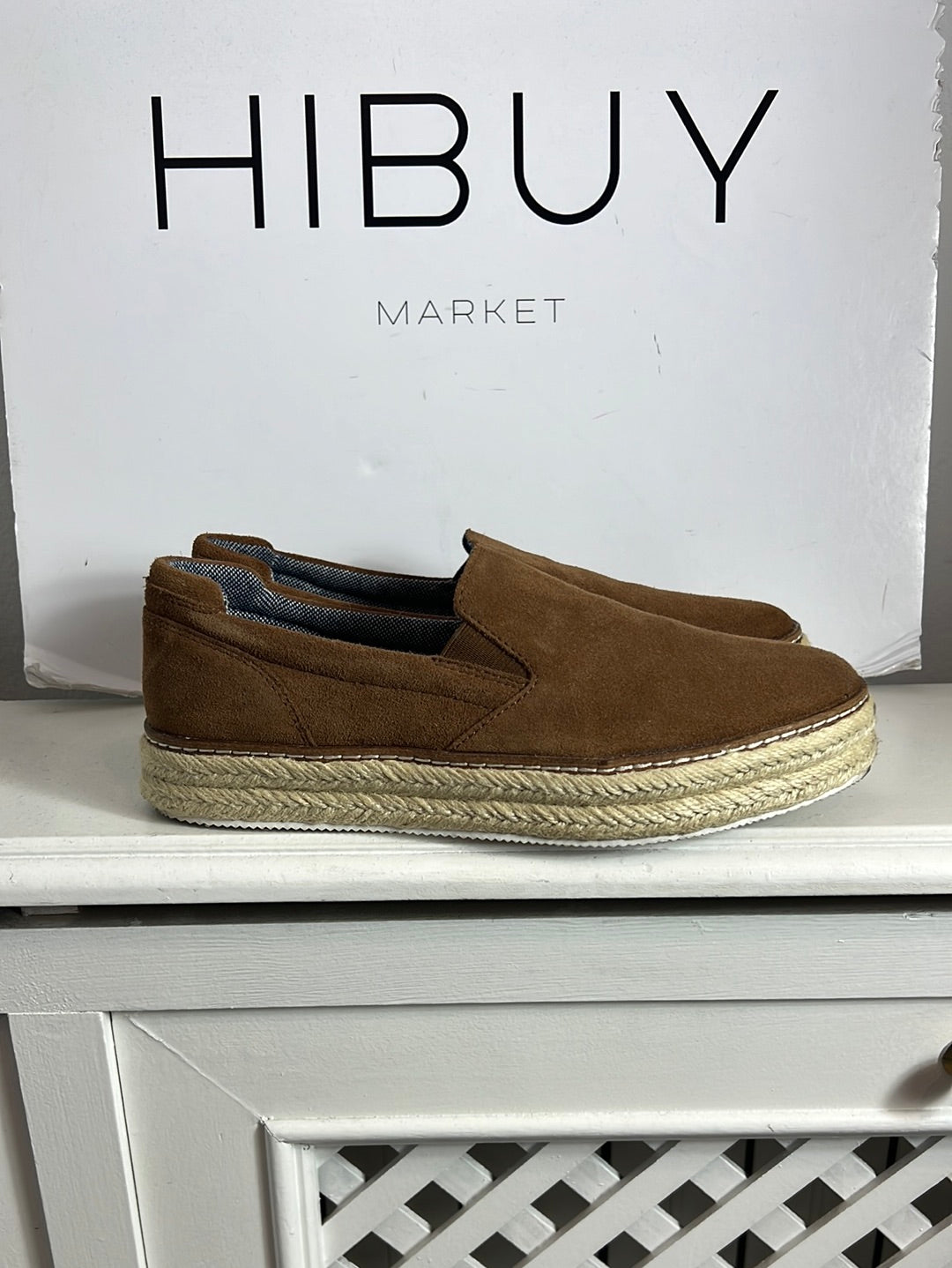 MASSIMO DUTTI. Zapatos piel esparto T.37