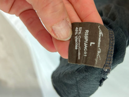 AMERICAN VINTAGE. Dark gray cotton T-shirt. TL