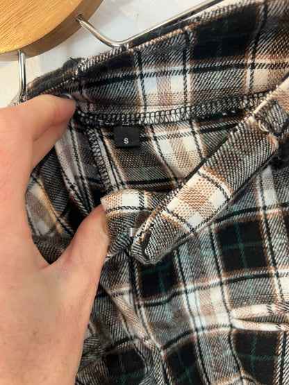 OTRAS. Pantalón cuadros pinzas