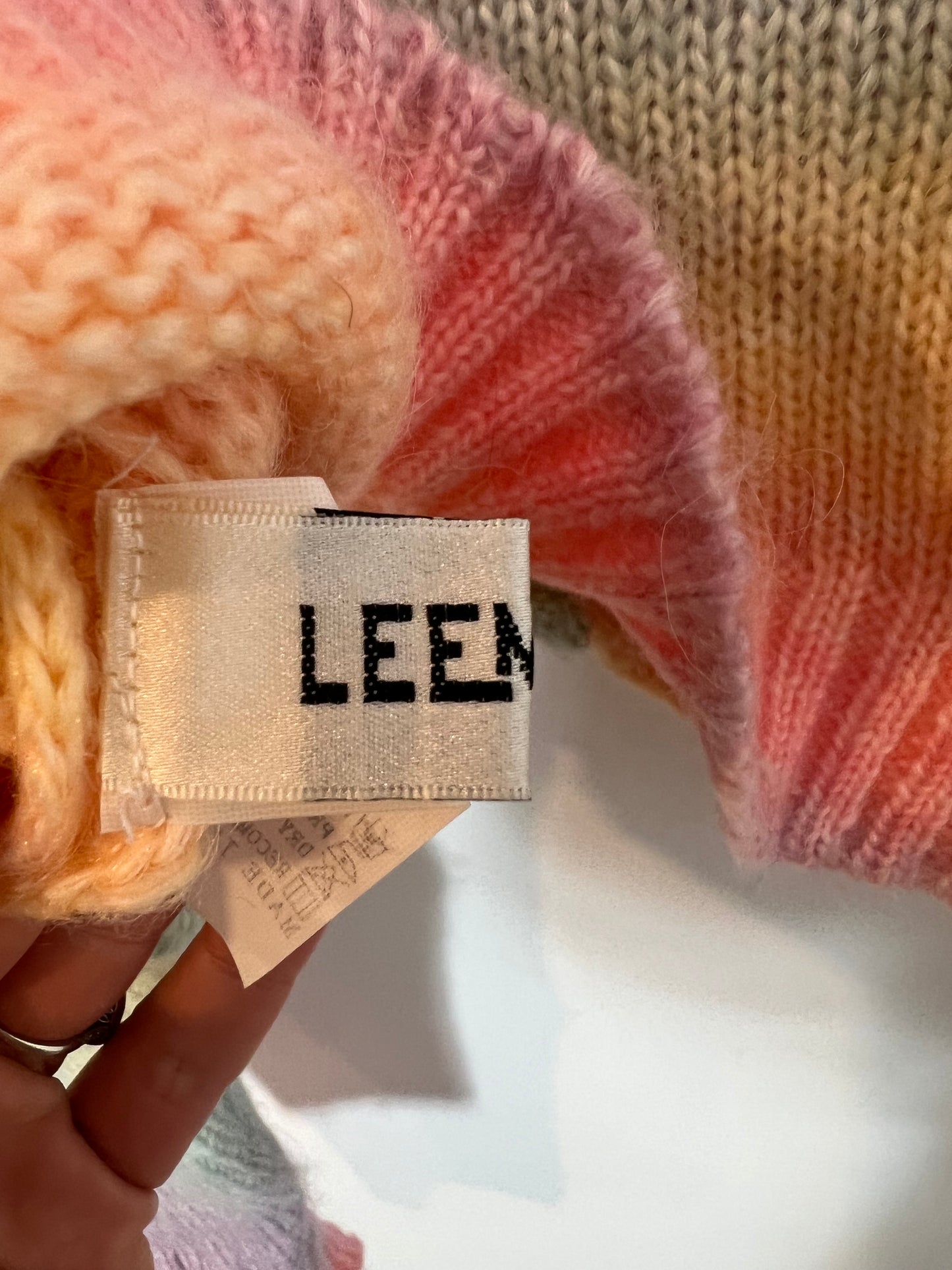 LEEMENT. Rebeca crop multicolor T.u(xs)