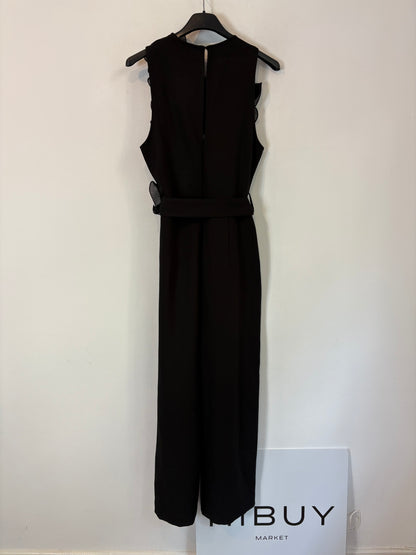 ZARA. Mono largo detalle volantes. T XS