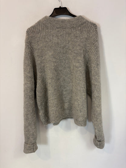 AMERICAN VINTAGE. Jersey gris con lana