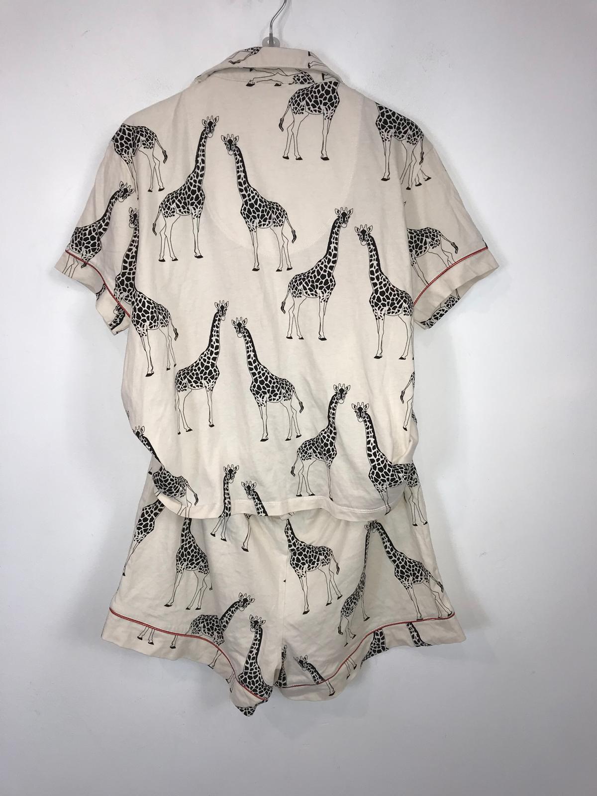 CHELSEA PEERS. Conjunto estampado cebras algodón