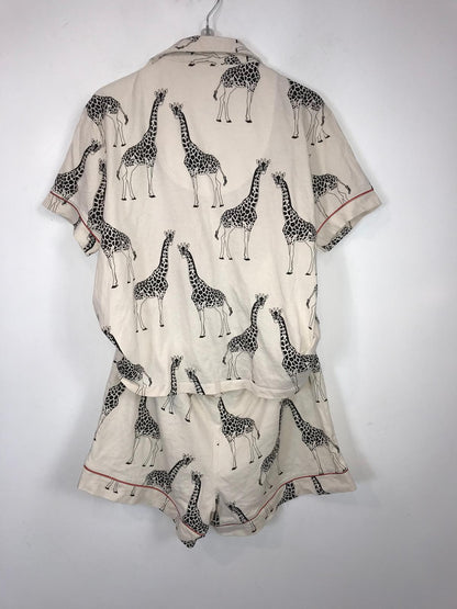 CHELSEA PEERS. Conjunto estampado cebras algodón