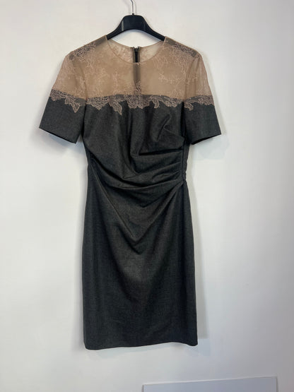 VALENTINO. Vestido midi vintage. T S
