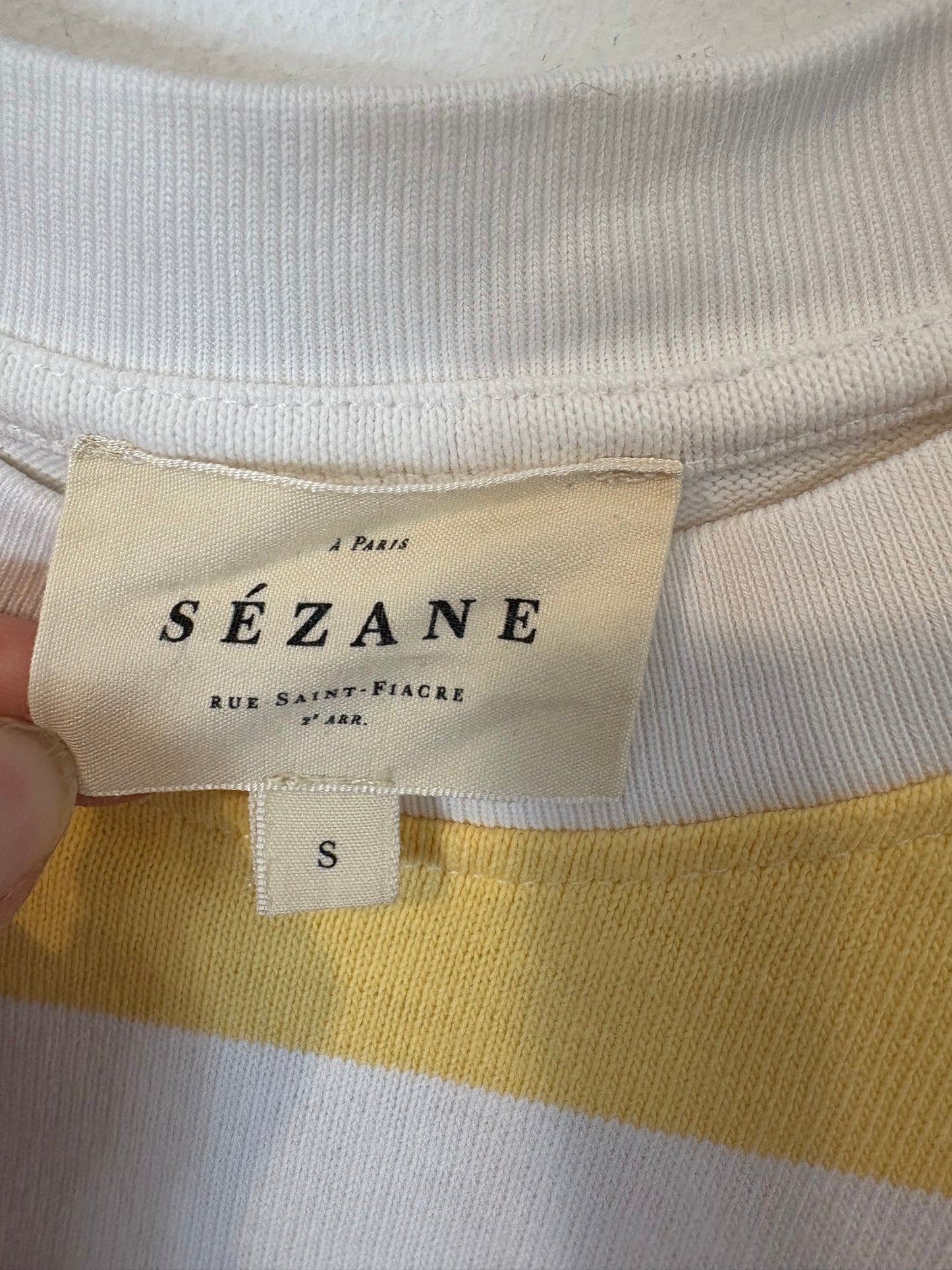 SÉZANE. Vestido algodón rayas