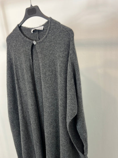 ZARA. Long grey cardigan S/S